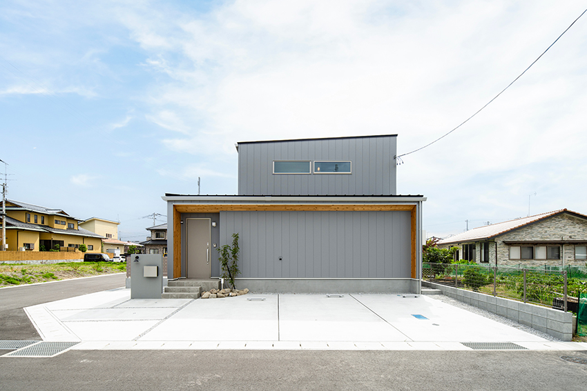 「白と木の家」家展